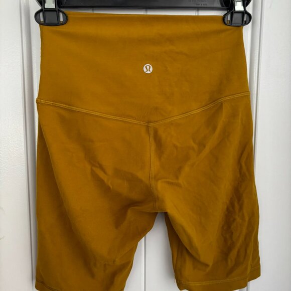 Lululemon Gold Spice Align Shorts 8” - Picture 5 of 7